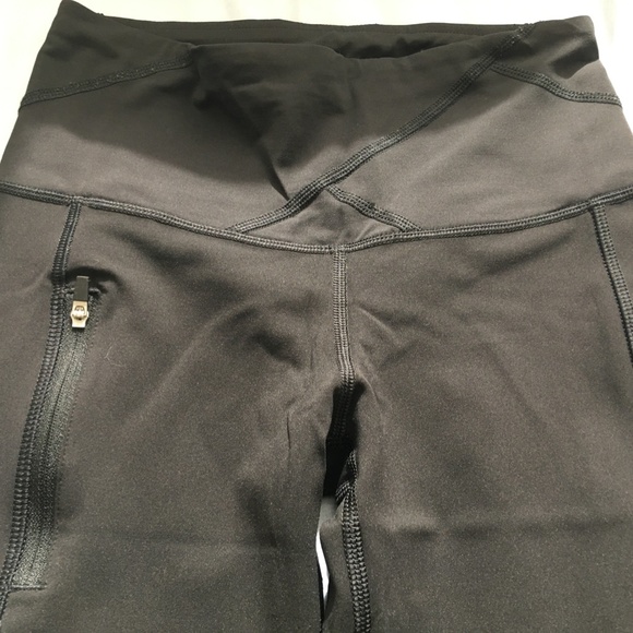 Lululemon Fall/Winter Running Pants (2, black) - Picture 2 of 4
